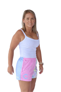 Gingham Pocket Footy Shorts - Adults