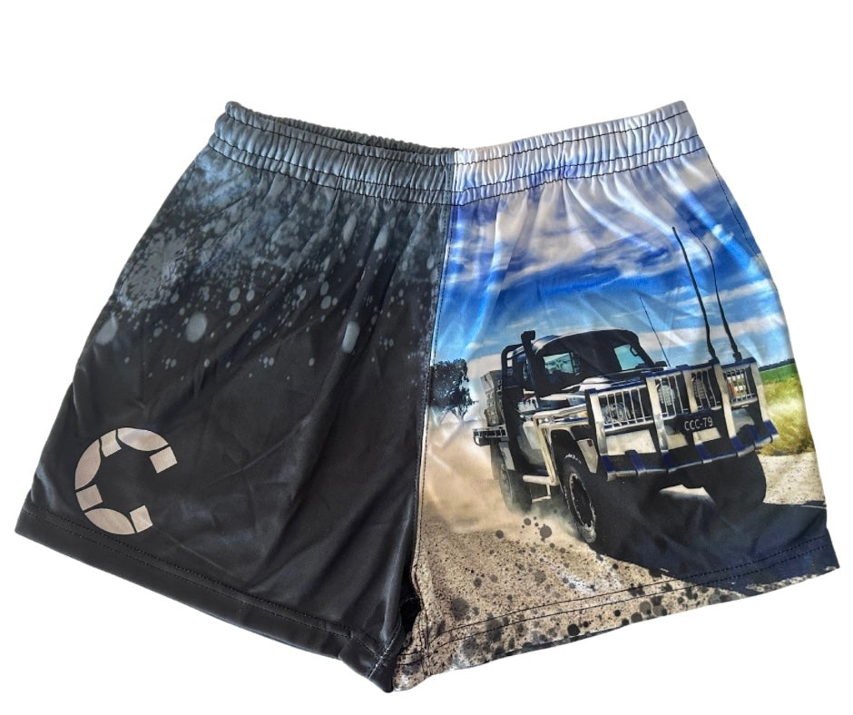 79 Series Pocket Footy Shorts - Adults