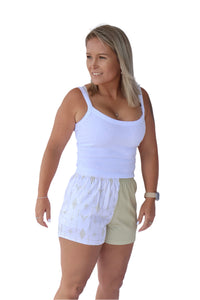 Outback Charm Pocket Footy Shorts - Adults