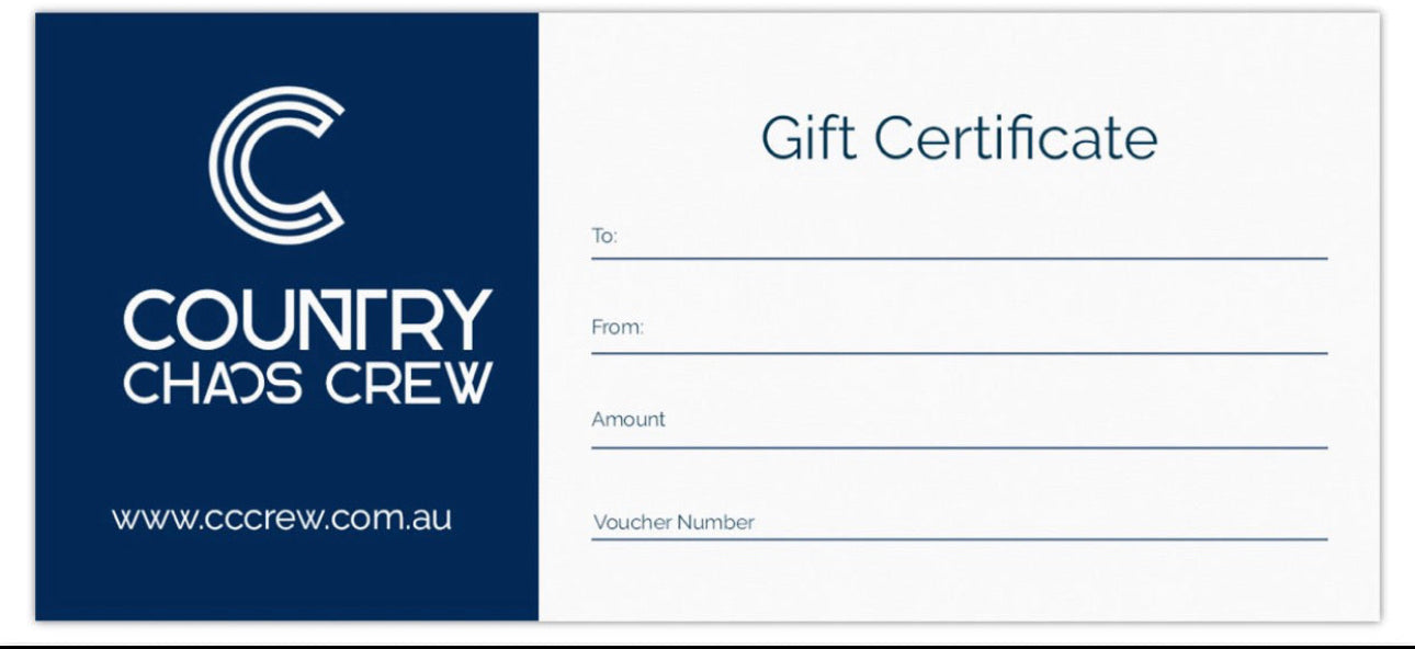Gift Certificate