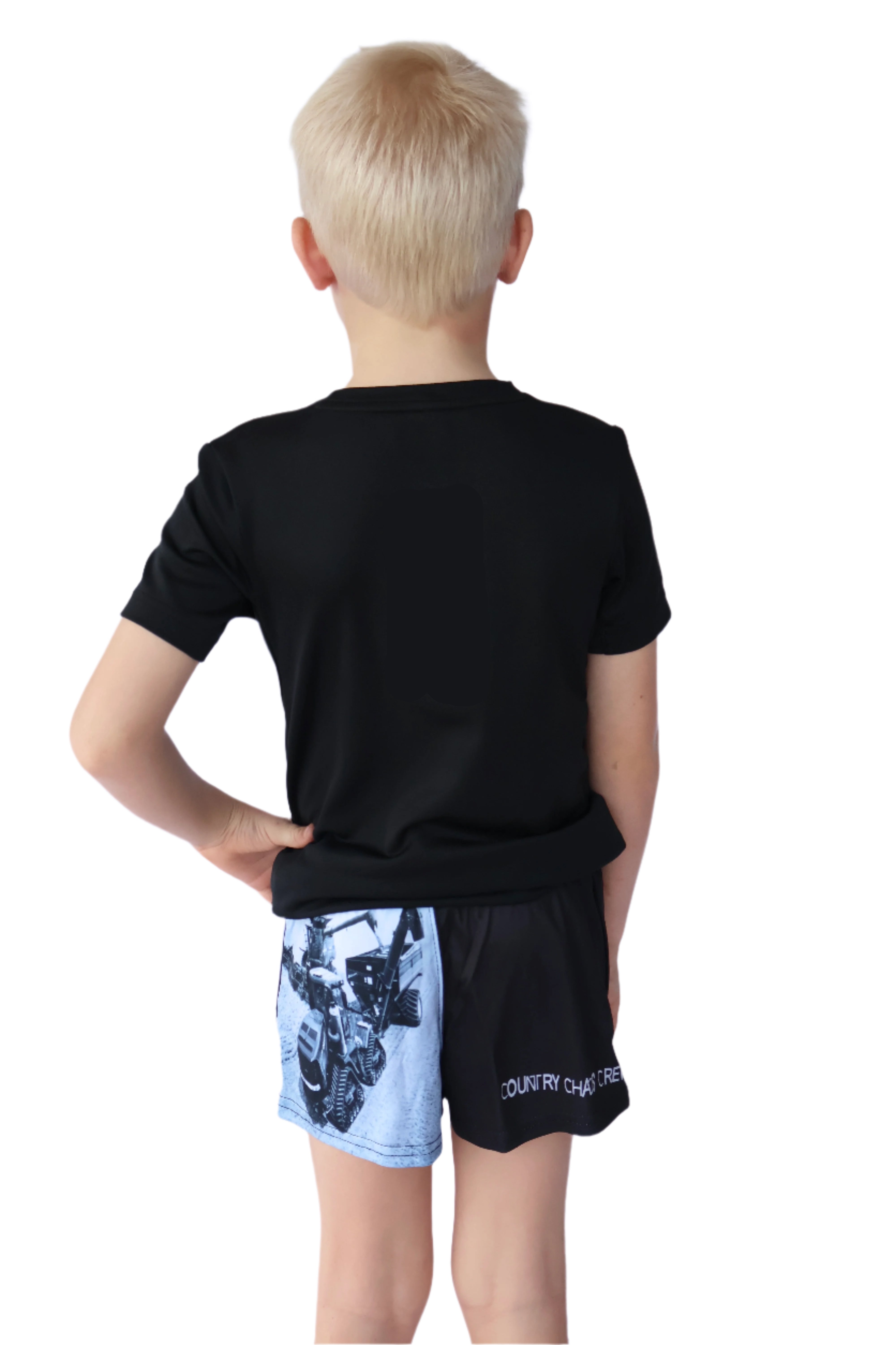 Harvest Time Pocket Footy Shorts Kids