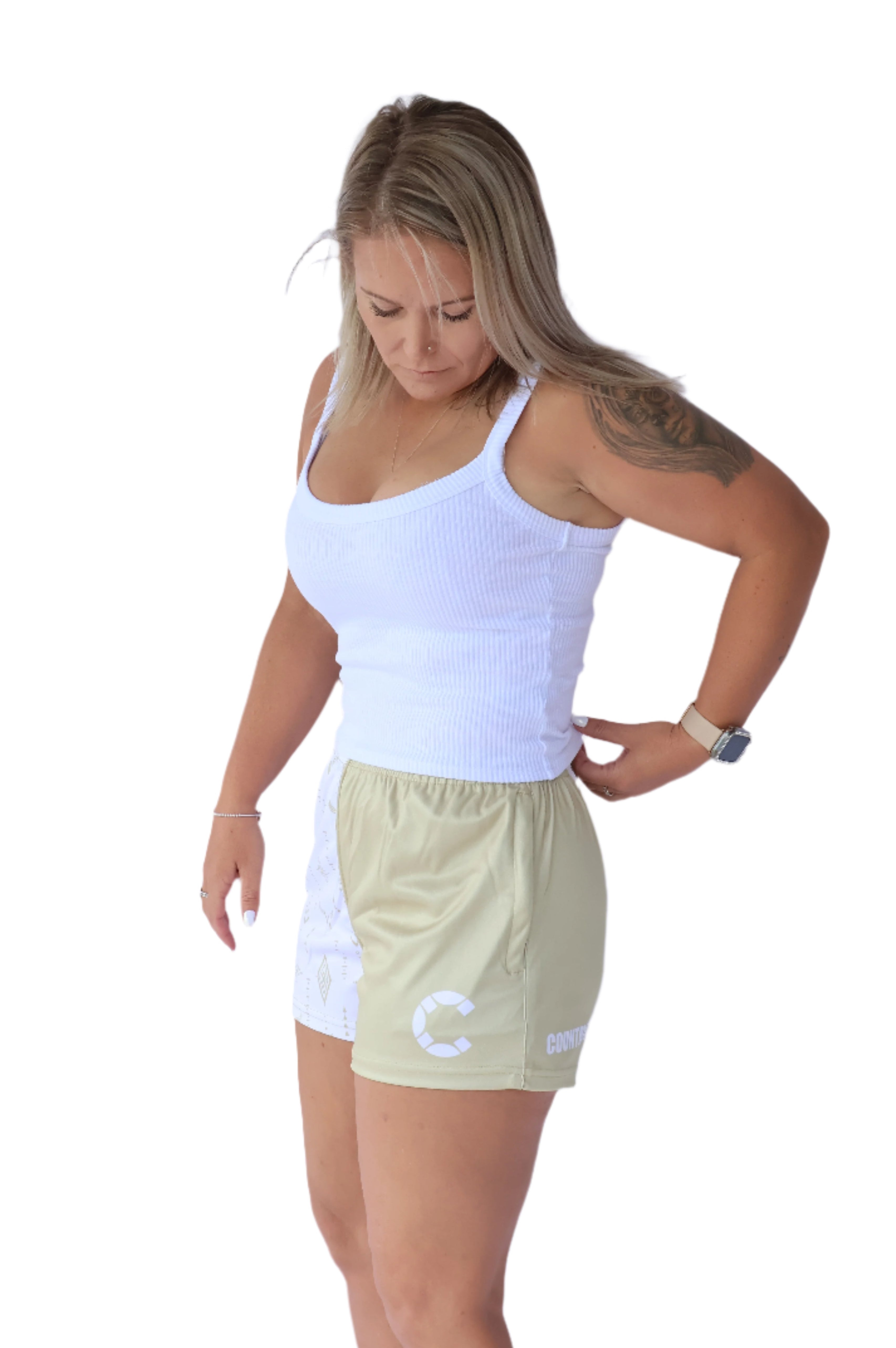 Outback Charm Pocket Footy Shorts - Adults