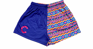 Aztec Pocket footy Shorts - Adults