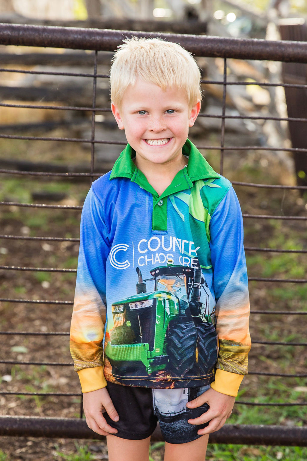 Kids Farm Fishing Shirts – Country Chaos Crew
