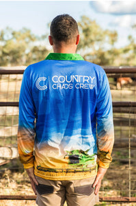 Green Machine Adults Farm Fishing Shirt